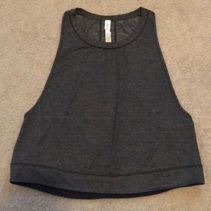 Lululemon racerback crop tank size 6